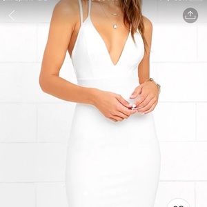 Lulus white dress